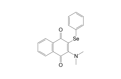 2-phenylseleno-3-(dimethylamino)-1,4-naphthoquinone