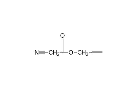 cyanoacetic acid, allyl ester