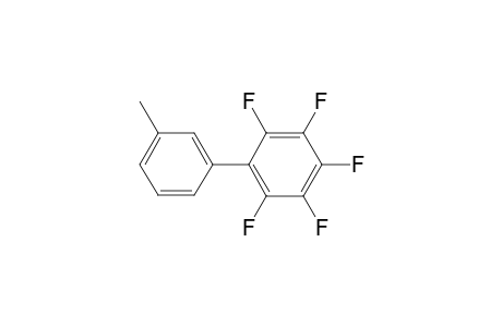 2,3,4,5,6-Pentafluoro-3'-methyl-1,1'-biphenyl