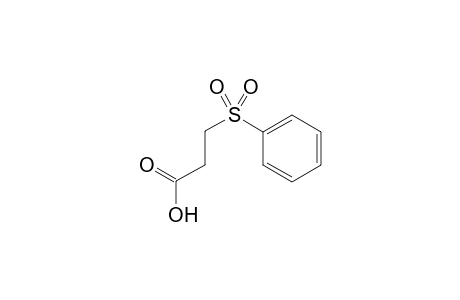 3-(Phenylsulfonyl)propionic acid