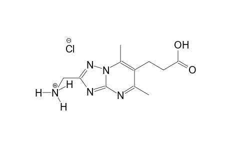 [1,2,4]triazolo[1,5-a]pyrimidine-2-methanaminium, 6-(2-carboxyethyl)-5,7-dimethyl-, chloride