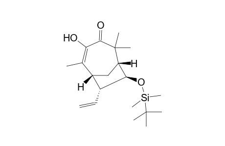 rac[1R,6R,8R]-8-[(tert-Butyldimethylsilyl)oxy]-7-ethenyl-4-hydroxy-2,2,5-trimethylbicyclo[4.2.1]nona-4-en-3-one