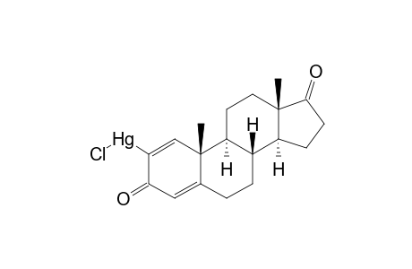 Mercury, chloro(3,17-dioxoandrosta-1,4-dien-2-yl)-