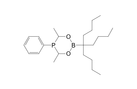 2-(1',1'-Dibutylamyl)-4,6-dimethyl-5-phenyl-1,3,2,5-dioxaboraphosphorinane