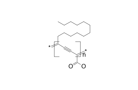 Poly(heptadecadiyne carboxylic acid)