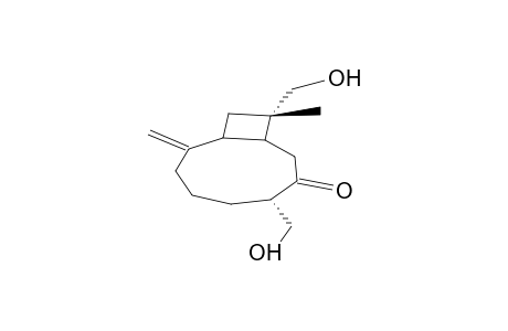 (1S,6S,9R,11R)-13,14-DIHYDROXYCARIOPHYLL-2(15)-EN-7-ONE