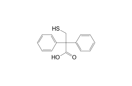 2,2-Diphenyl-3-sulfanylpropanoic acid