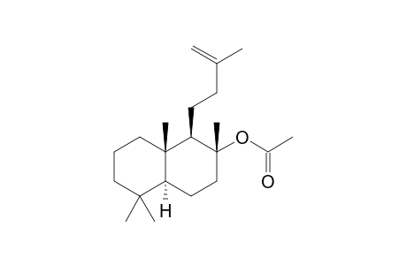 (-)-(1R,2R,4aS,8aS)-2,5,5,8a-Tetramethyl-1-(3-methyl-3-butenyl)decahydro-2-naphthalenyl acetate
