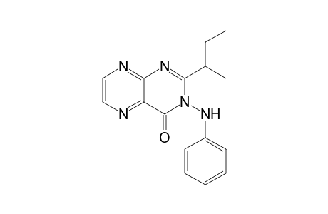 3-Anilino-2-sec-butylpteridin-4(3H)-one