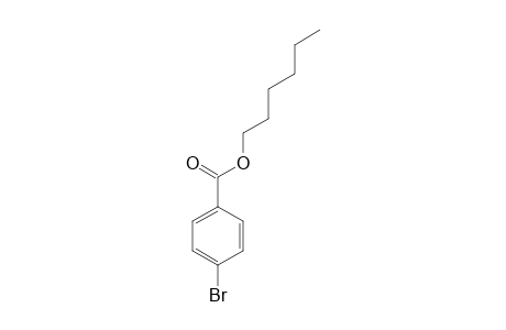 p-bromobenzoic acid, hexyl ester