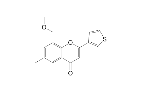 8-METHOXYMETHYL-6-METHYL-2-(3-THIENYL)-4H-1-BENZOPYRAN-4-ONE