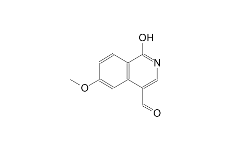 4-isoquinolinecarboxaldehyde, 1-hydroxy-6-methoxy-