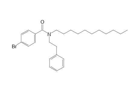 Benzamide, 4-bromo-N-(2-phenylethyl)-N-undecyl-