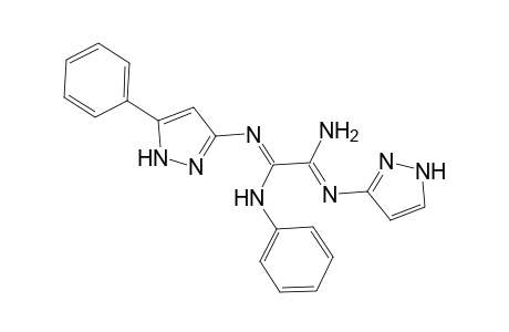 N(1),N(2)-Diphenyl-N'(1),N'(2)-bis(1H-pyrazol-3-yl)ethanedimidamide