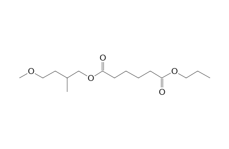 Adipic acid, 4-methoxy-2-methylbutyl propyl ester