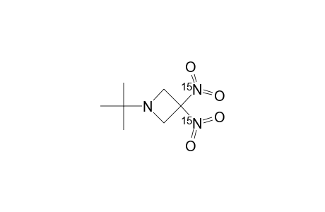 1-TERT.-BUTYL-3,3-DINITRO-(15)-N(2)-AZETIDINE