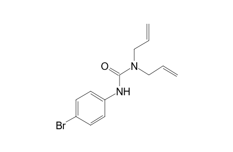3-(p-bromophenyl)-1,1-diallylurea