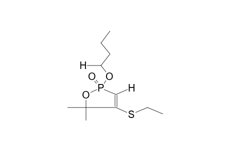 2-OXO-2-BUTOXY-4-ETHYLTHIO-5,5-DIMETHYL-1,2-OXAPHOSPHOL-3-ENE