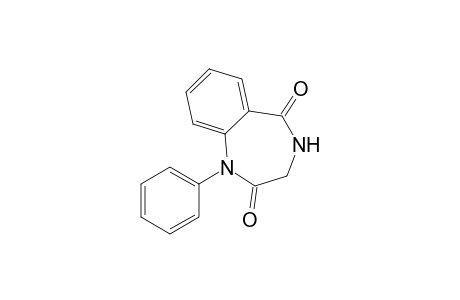 1-phenyl-3,4-dihydro-1,4-benzodiazepine-2,5-quinone