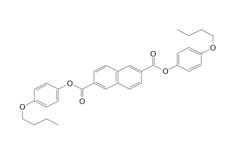 Bis(4-butoxyphenyl) 2,6-naphthalenedicarboxylate
