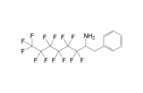 (2-Amino-3,3,4,4,5,5,6,6,7,7,8,8,8-tridecafluorooct-1-yl)benzene