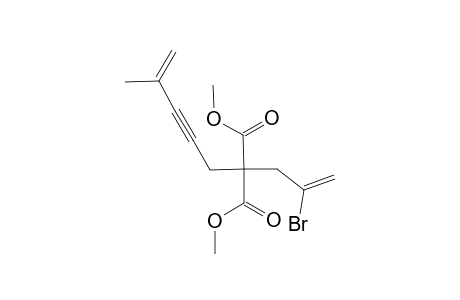 DIMETHYL-2-(2'-BROMOALLYL)-2-(4''-METHYL-4''-PENTEN-2''-YNYL)-MALONATE