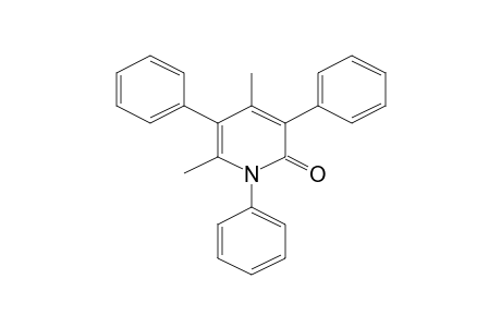alpha-PYRIDONE, 4,6-DIMETHYL-1,3,5-TRIPHENYL-