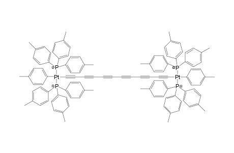 trans,trans-[(p-tol){Ptri(p-tol)}2Pt(hexaethynyl)Pt{Ptri(p-tol)}2(p-tol)] [PtC12Pt]