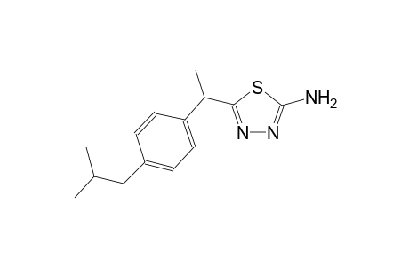 5-[1-(4-Isobutyl-phenyl)-ethyl]-[1,3,4]thiadiazol-2-ylamine