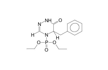 4-DIETHOXYPHOSPHORYL-5-BENZYL-4,5-DIHYDRO-1,2,4-TRIAZIN-6-ONE