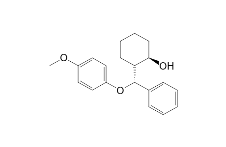 trans-2-((4-Methoxyphenoxy)(phenyl)methyl)cyclohexanol