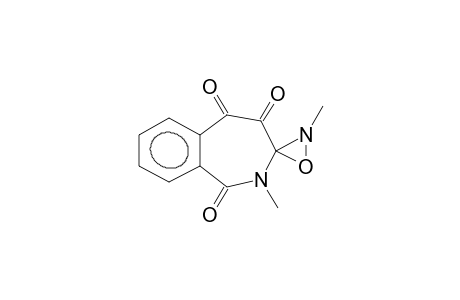 2,2'-DIMETHYLSPIRO[2-BENZAZEPIN-3,3'-AZOXYRANE]-1,4,5-TRIONE
