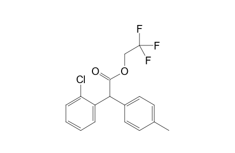 2,2,2-Trifluoroethyl 2-(2-chlorophenyl)-2-(p-tolyl)acetate