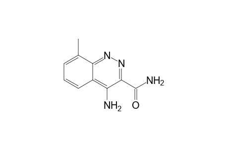 4-Amino-8-methyl-3-cinnolincarboxamide