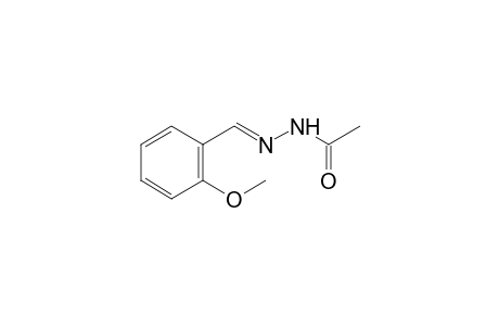 acetic acid, (o-methoxybenzylidene)hydrazide