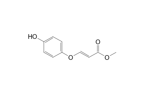 Methyl (E)-3-(4-hydroxyphenoxy)-2-propenoate