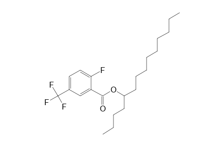 2-Fluoro-5-trifluoromethylbenzoic acid, 5-tetradecyl ester