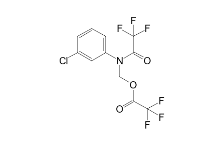 (N-(3-chlorophenyl)-2,2,2-trifluoroacetamido)methyl 2,2,2-trifluoroacetate