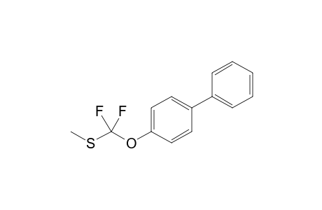 1-[bis(fluoranyl)-methylsulfanyl-methoxy]-4-phenyl-benzene