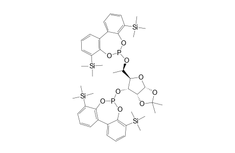 3,5-BIS-[(3,3'-BIS-(TRIMETHYLSILYL)-1,1'-BIPHENYL-2,2'-DIYL)-PHOSPHITE]-6-DEOXY-1,2-O-ISOPROPYLIDENE-ALPHA-D-ALLOFURANOSE