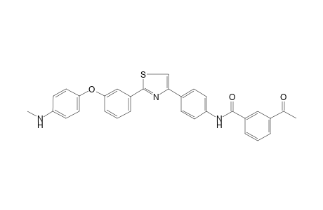 Polythiazole with aromatic amide and ether linkages