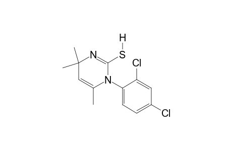 1-(2,4-dichlorophenyl)-1,4-dihydro-4,4,6-trimethyl-2-ptrimidinethiol