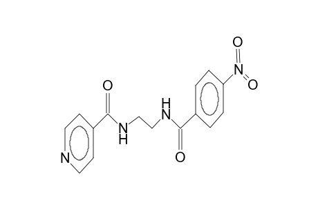 N-[2-(4-pyridylcarbamido)ethyl]-4-nitrobenzamide