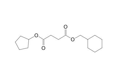 Succinic acid, cyclohexylmethyl cyclopentyl ester