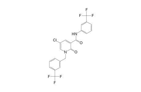 5-CHLORO-1,2-DIHYDRO-2-OXO-alpha,alpha,alpha-TRIFLUORO-1-[m-(TRIFLUOROMETHYL)BENZYL]-m-NICOTINOTOLUIDIDE