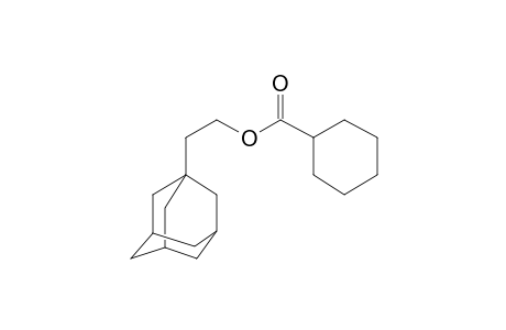 Cyclohexanecarboxylic acid, 2-(1-adamantyl)ethyl ester