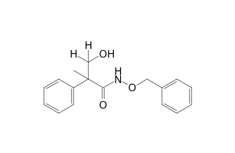 N-(benzyloxy)-2-methyl-2-phenylhydracrylamide
