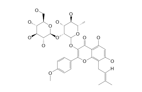 7-DESMONOGLUCOPYRANOSYL-EPIMEDIN-A