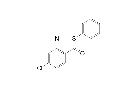 S-Phenyl 2-amino-4-chlorobenzothioate