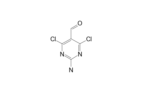 2-Amino-4,6-dichloropyrimidine-5-carboxaldehyde